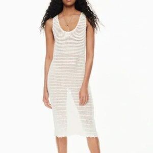 Wilfred "Ephron" crochet midi dress